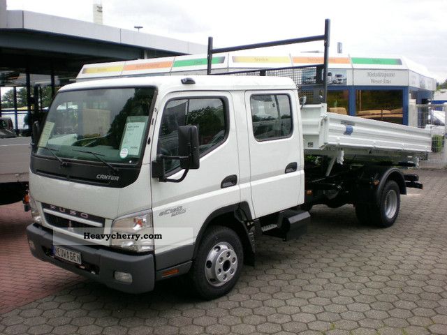 2012 Mitsubishi  Fuso 6C15D double cabin Van or truck up to 7.5t Tipper photo