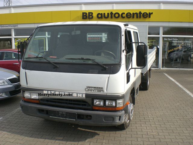 1999 Mitsubishi  Canter FE 649, ideal construction vehicle! Van or truck up to 7.5t Tipper photo