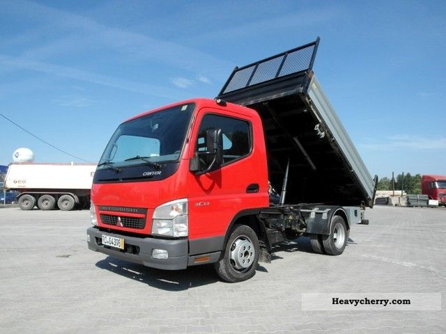 2007 Mitsubishi  Fuso Canter 3C13 Van or truck up to 7.5t Tipper photo