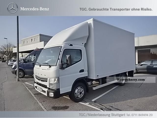 2012 Mitsubishi  Fuso Canter 7C15 type AMT LBW Van or truck up to 7.5t Box photo