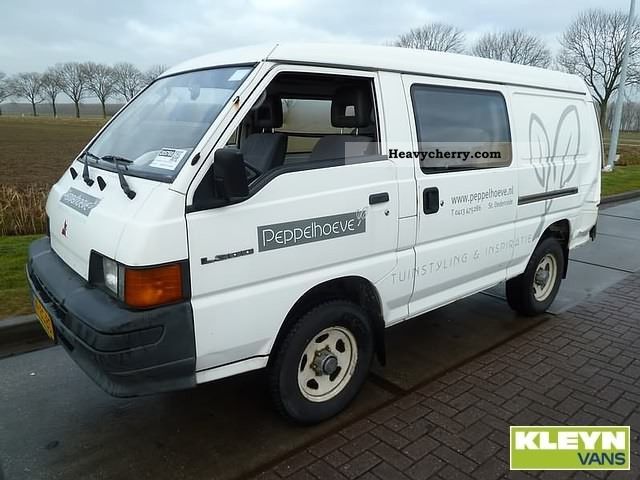 1997 Mitsubishi  L300 LWB 4X4 DC Van or truck up to 7.5t Box-type delivery van photo