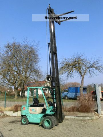 2011 Mitsubishi  FD 25, 6 m height!! Forklift truck Front-mounted forklift truck photo