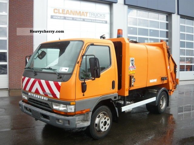 2001 Mitsubishi  Canter Van or truck up to 7.5t Refuse truck photo