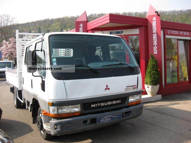 2001 Mitsubishi  Canter Double Cab Tipper 3.5T Van or truck up to 7.5t Tipper photo