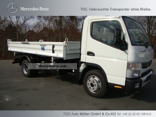 2012 Mitsubishi  Fuso trucks 7C18 OFFICE Van or truck up to 7.5t Roll-off tipper photo