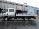 2004 Mitsubishi  Canter Doka platform long flatbed trailer coupling climate Van or truck up to 7.5t Stake body photo 2
