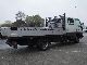 2004 Mitsubishi  Canter Doka platform long flatbed trailer coupling climate Van or truck up to 7.5t Stake body photo 5