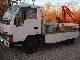 1994 Mitsubishi  Canter platform with rear crane Van or truck up to 7.5t Stake body photo 2