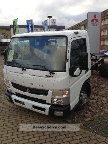 2011 Mitsubishi  FUSO CANTER 3C13 TF € 5 / automatic transmission Van or truck up to 7.5t Chassis photo