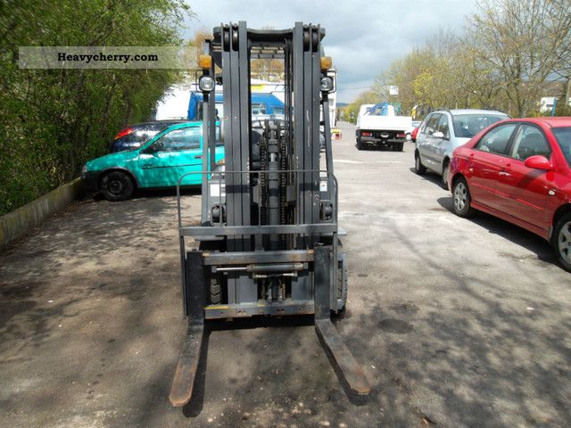 2009 Mitsubishi  15 / petrol + gas Forklift truck Front-mounted forklift truck photo