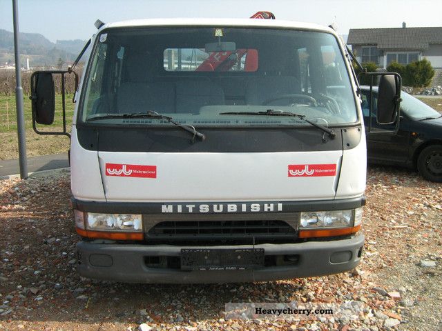 2001 Mitsubishi  canter 35 S Van or truck up to 7.5t Three-sided Tipper photo