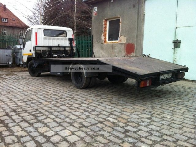 1990 Mitsubishi  CANTER 60 Turbo Van or truck up to 7.5t Car carrier photo