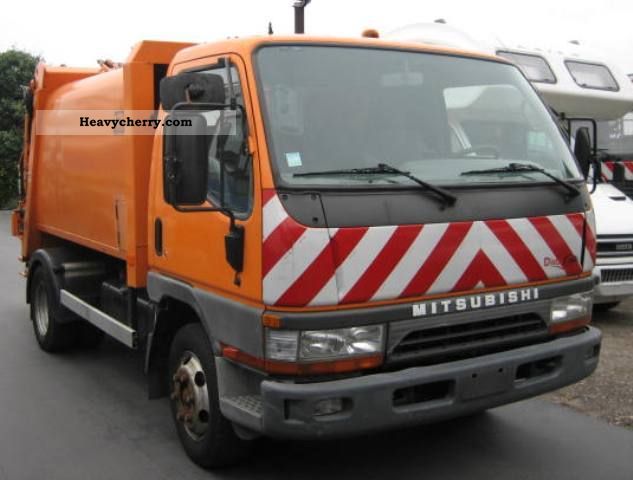 1999 Mitsubishi  canter Van or truck up to 7.5t Refuse truck photo