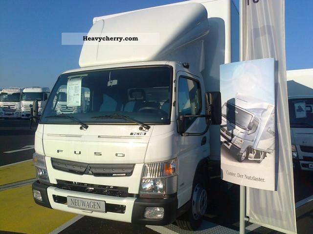 2012 Mitsubishi  Canter 7C18 OFFICE 4750 case LBW AHK new model Truck over 7.5t Box photo