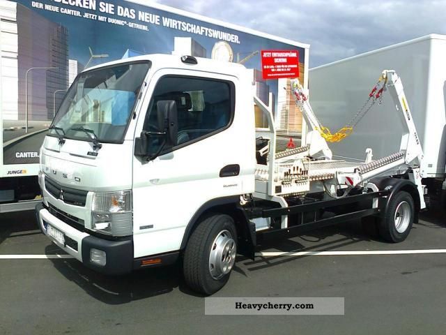 2012 Mitsubishi  Canter 7C18 Tipper settling Palfinger PAK4V Truck over 7.5t Dumper truck photo