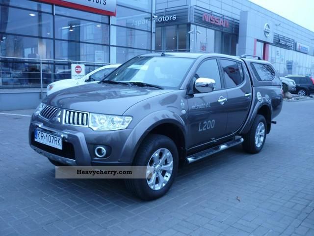 2011 Mitsubishi  L200 2.5 DC Intense Plus Van or truck up to 7.5t Other vans/trucks up to 7 photo