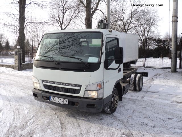 2009 Mitsubishi  Fuso Canter 3C15 Radzyń Van or truck up to 7.5t Chassis photo