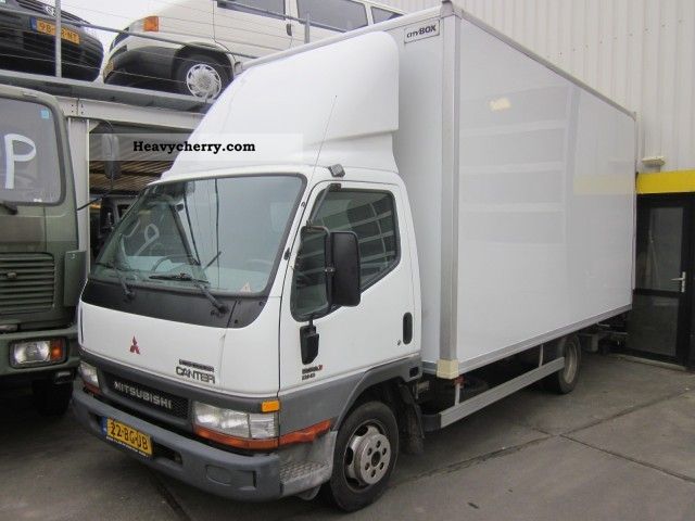 2002 Mitsubishi  FUSO CANTER 92KW Van or truck up to 7.5t Box photo