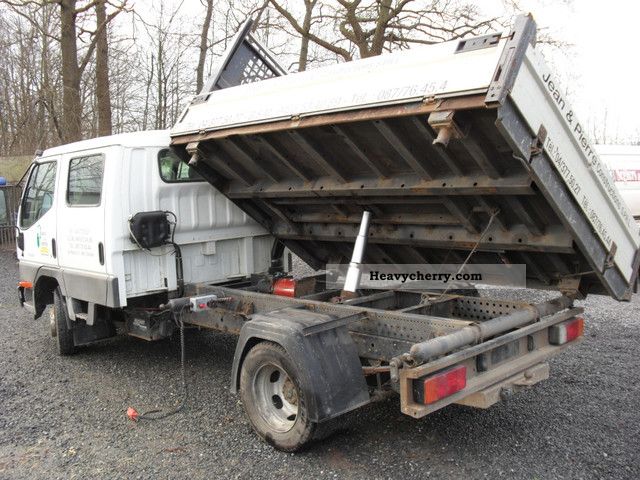 2001 Mitsubishi  Canter Tipper + (3-ZEITE) + Double Cabine Van or truck up to 7.5t Tipper photo