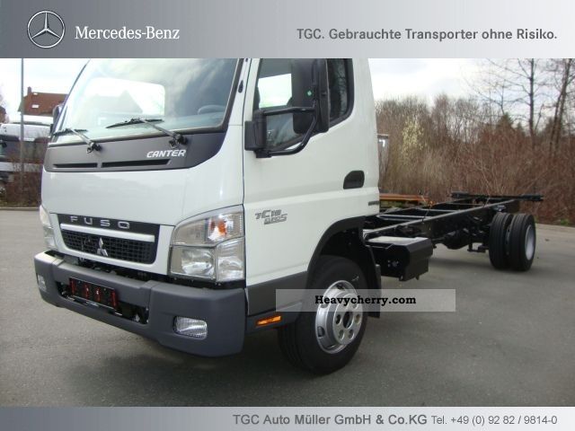 2012 Mitsubishi  Fuso 7 C 18 Van or truck up to 7.5t Chassis photo
