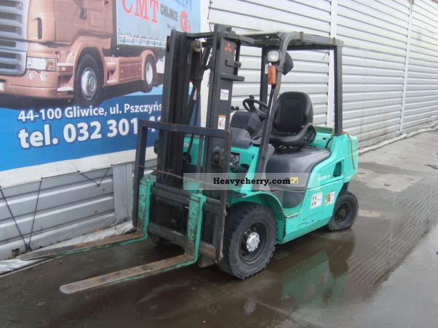 2005 Mitsubishi  DF G25NT Forklift truck Front-mounted forklift truck photo