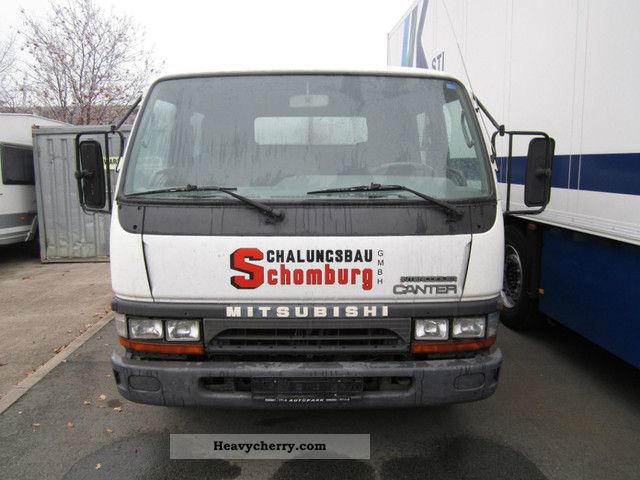 2001 Mitsubishi  Canter 60 Van or truck up to 7.5t Stake body photo