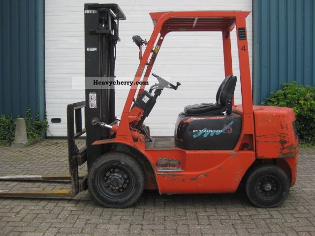 1994 Mitsubishi  FD25 Forklift truck Front-mounted forklift truck photo