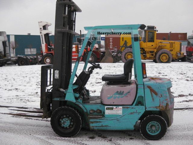 1992 Mitsubishi  FD25 Forklift truck Front-mounted forklift truck photo