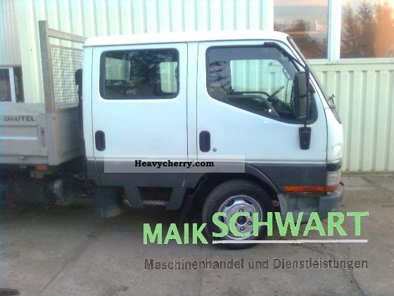 1999 Mitsubishi  Canter FB 631 Van or truck up to 7.5t Three-sided Tipper photo