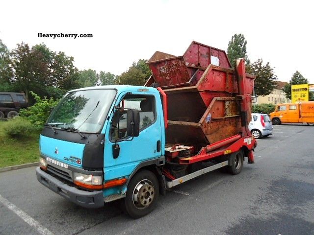 1999 Mitsubishi  Canter FE659 telescopic loader Van or truck up to 7.5t Dumper truck photo