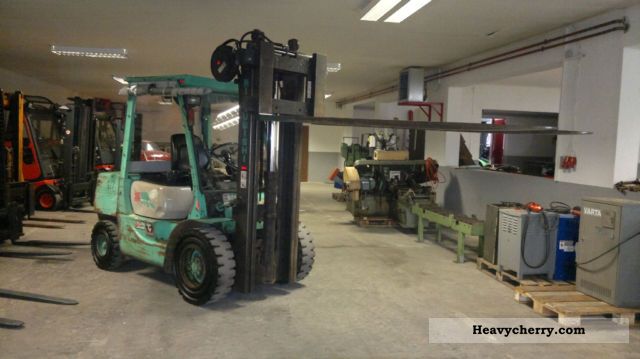 1991 Mitsubishi  3.5 to diesel Forklift truck Front-mounted forklift truck photo