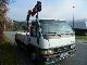 2004 Mitsubishi  Canter 7C14 with HMF rear loading crane Van or truck up to 7.5t Stake body photo 1