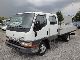 Mitsubishi  Canter Double Cab Pick twin tires 2001 Stake body photo