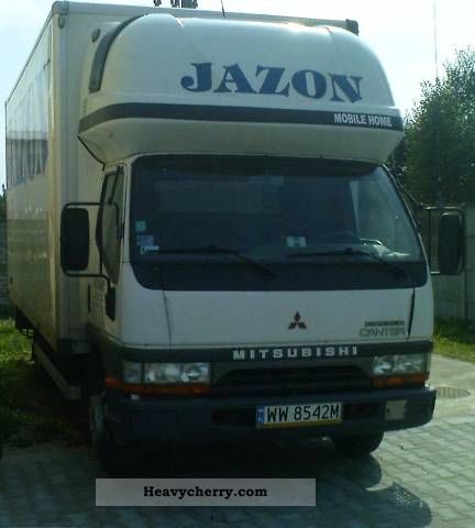 2000 Mitsubishi  Canter Van or truck up to 7.5t Box-type delivery van - high and long photo