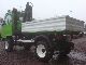1992 Multicar  M25 MOD'91 CREEPER 4X4 WINCH CRANE FOREST Van or truck up to 7.5t Three-sided Tipper photo 2