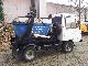 Multicar  M25 1.9 VW engine-off containers, container 1991 Dumper truck photo