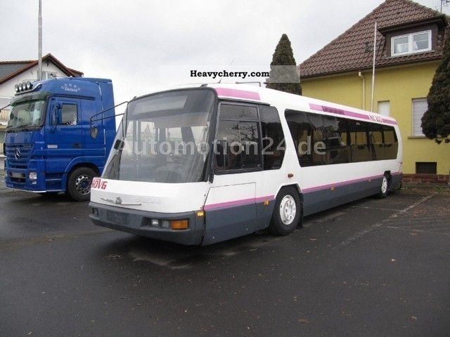 1992 Neoplan  MIC 8012 N-plastic body Coach Public service vehicle photo