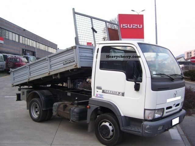 2002 Nissan  CABSTAR 120 Van or truck up to 7.5t Three-sided Tipper photo