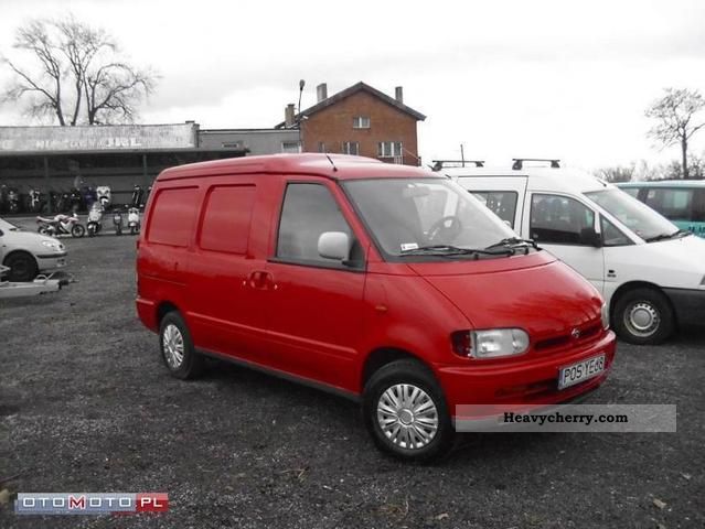 1998 Nissan vanette specifications #9