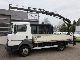 1996 Nissan  ECO M - 75/90 - 93 + HIAB 045-2 Van or truck up to 7.5t Stake body photo 4
