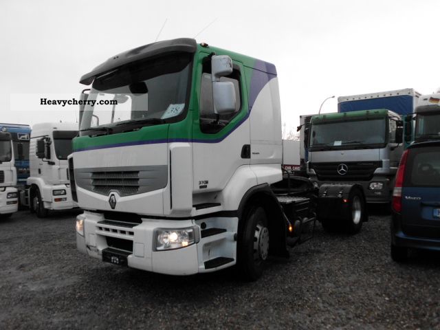 2007 Renault  PREMIUM 370 DXI GERMAN TRUCK EURO 5 Semi-trailer truck Standard tractor/trailer unit photo