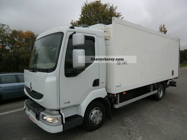 2008 Renault  * COLD CASE TRUCKS MIDLUM 190.08 * LOADING * AIR LIFT * Van or truck up to 7.5t Refrigerator body photo