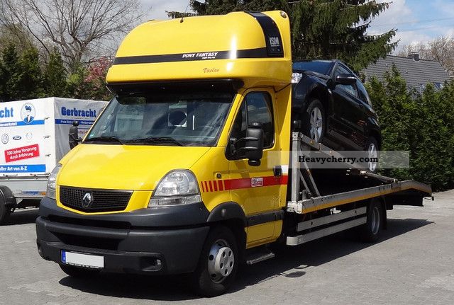 2008 Renault  Mascot tow - bunk Van or truck up to 7.5t Car carrier photo
