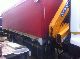 2005 Renault  Flatbed Plane-Kran/Funk 420-6x2 Top Truck over 7.5t Stake body and tarpaulin photo 6