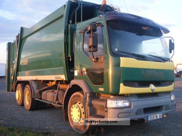 2003 Renault  Premium Distrib. 320.26 S 6x2 Truck over 7.5t Refuse truck photo