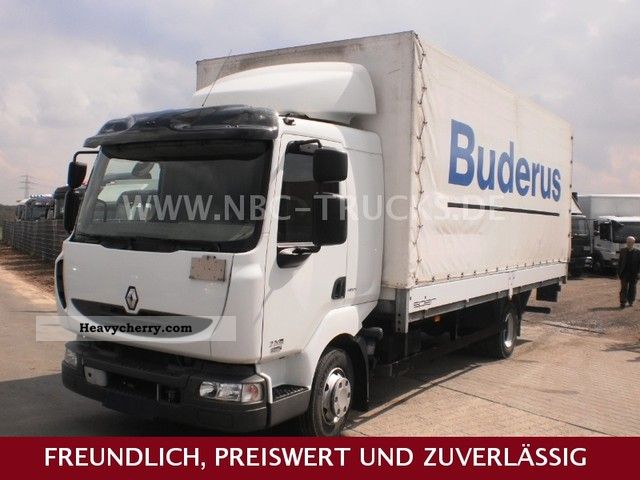 2008 Renault  Midlum 220 DXI EURO TOP condition Truck over 7.5t Stake body and tarpaulin photo