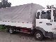 1992 Renault  midliner Truck over 7.5t Stake body and tarpaulin photo 2
