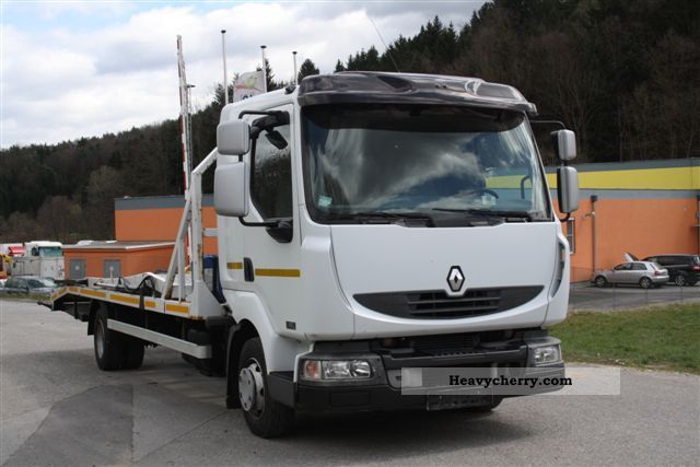 2006 Renault  Midlum 180 for 3 cars Van or truck up to 7.5t Car carrier photo