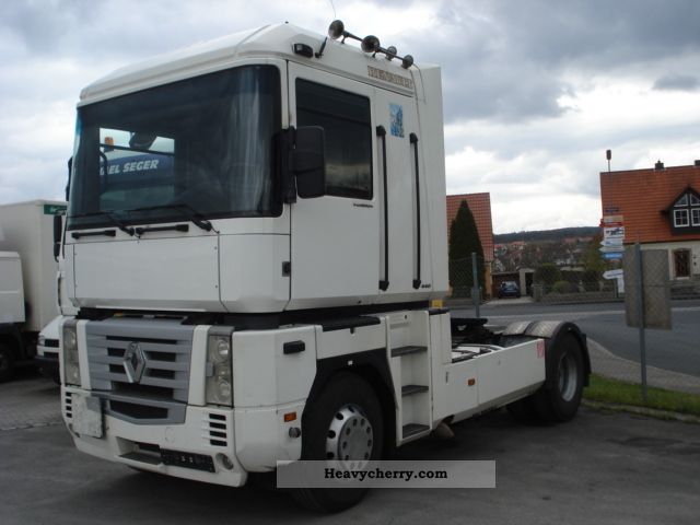 2003 Renault  Magnum 440 * ADR * German * Vehicle Retarder * Semi-trailer truck Standard tractor/trailer unit photo