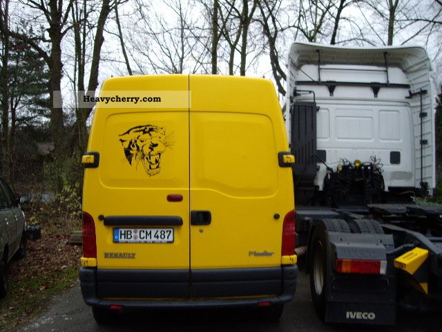 Renault Master 2003 Box type Delivery Van High Photo And Specs